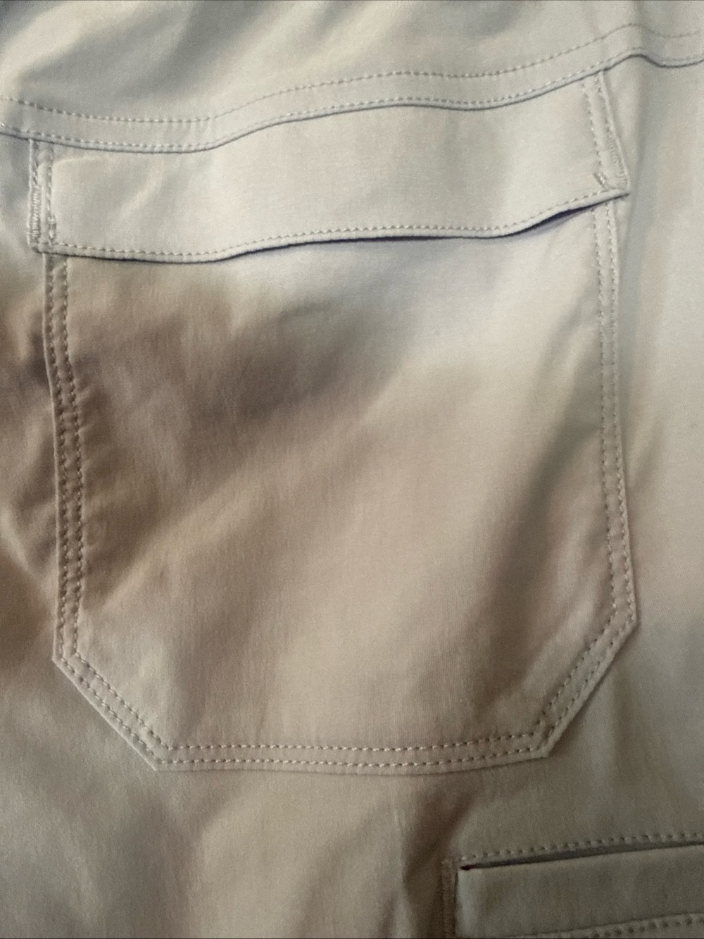 Duluth Trading Co Shorts Womens Size 8 Blue Dry On The Fly 10" Cargo Short - Picture 4 of 8